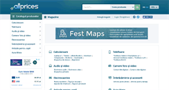 Desktop Screenshot of allprices.md